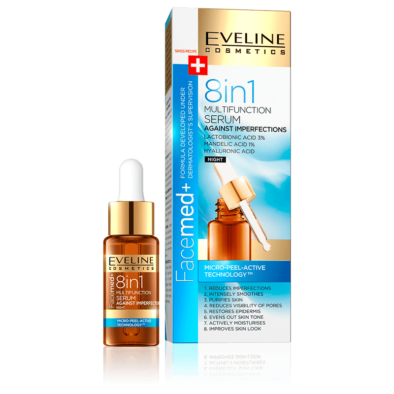 Eveline Facemed+ 8-in-1 Multifunction Serum 18ml