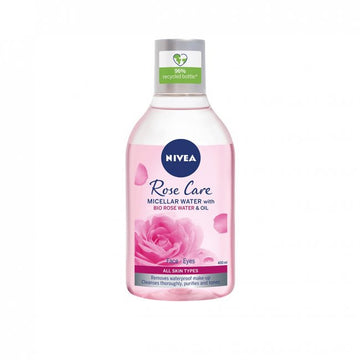 Nivea Rose Care Micellar Water With Bio Rose Water & Oil 400Ml