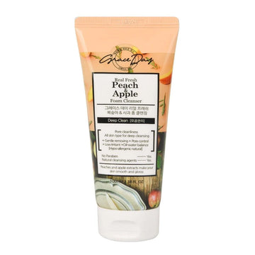 Grace Day Real Fresh Peach & Apple Foam Cleansing  100ml