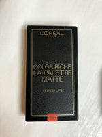 Loreal Paris Color Riche Lips La Bold Palette Matte