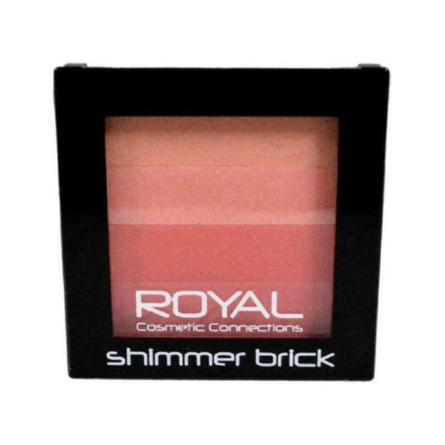 Royal Shimmer Brick Blusher Face Highlighter Pressed Powder Contour Pink