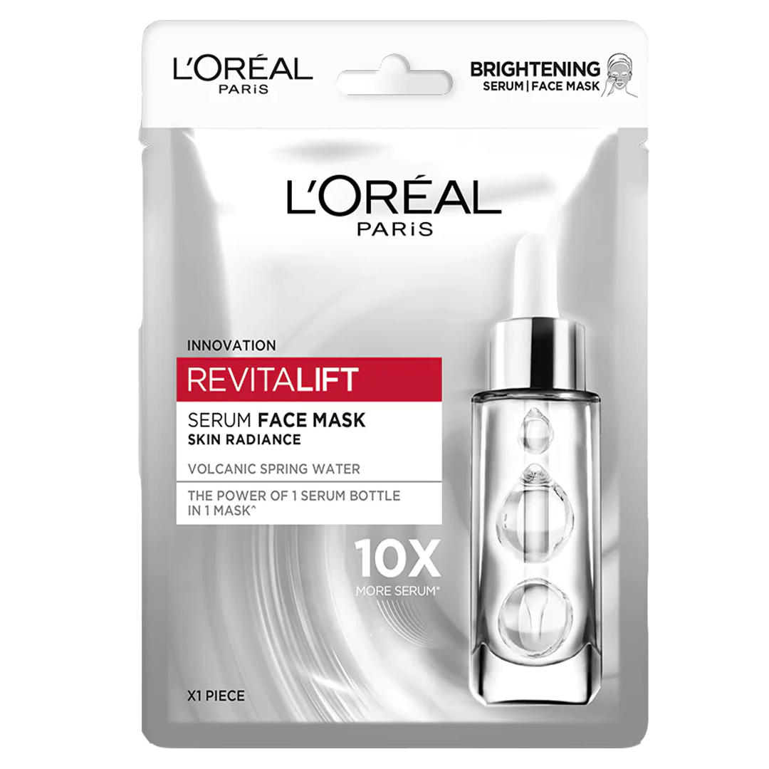Loreal Paris Revitalift Brightening Volcanic Spring Water Serum Mask