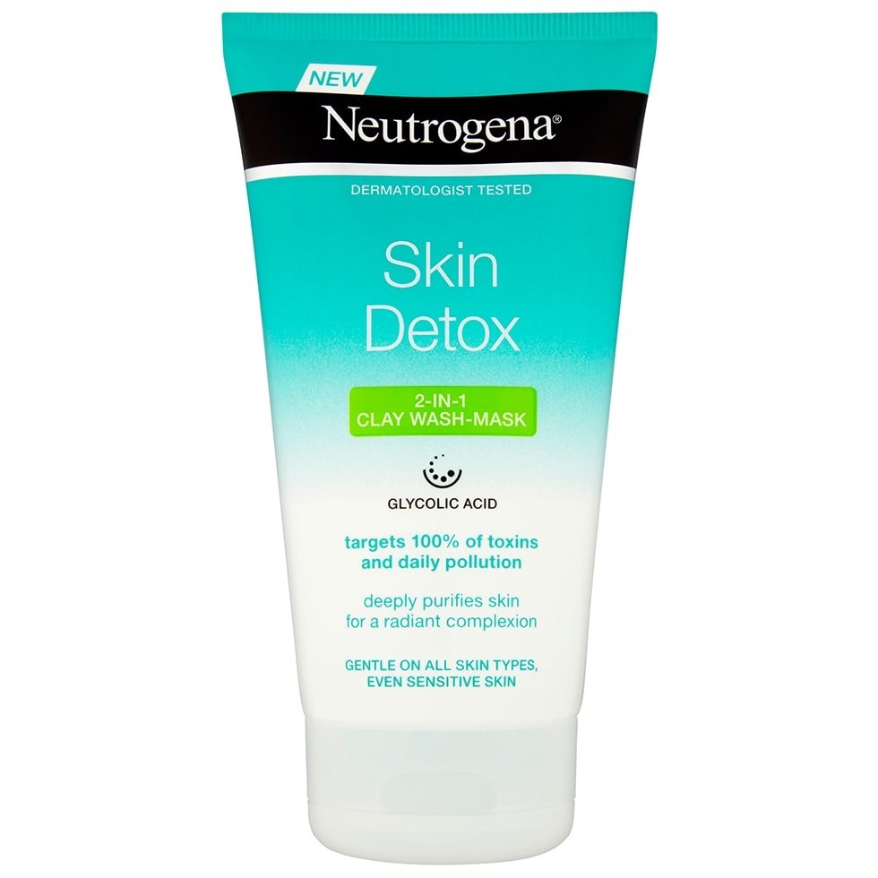 Neutrogena Skin Detox 2 In 1 Clay Wash Mask 150ml