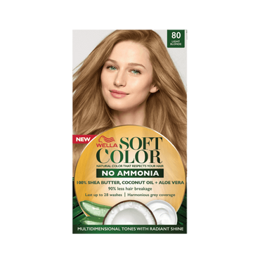 Wella Soft Color No Ammonia Hair Color 80 Light Blonde