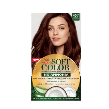 Wella Soft Color No Ammonia Hair Color 457 Medium Red Brown