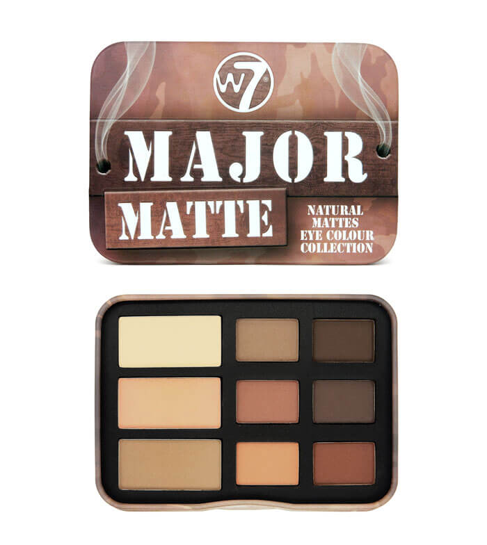 W7- Major Matte Eyeshadow Palette