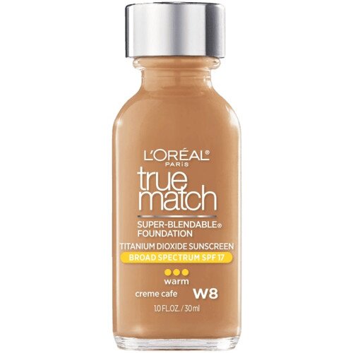 L'Oréal Paris True Match SuperBlendable Makeup Foundation - W8 Creme Cafe (Warm)